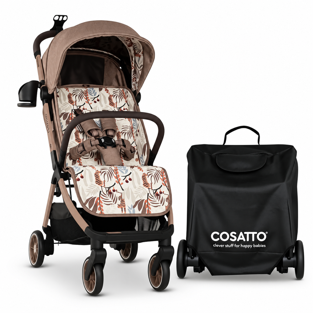 Cosatto Woosh City Stroller - Tiger Tale - Free Travel Bag