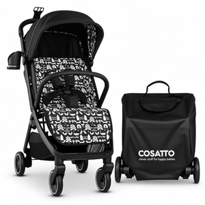 Cosatto Woosh City Stroller - Silhouette - Free Travel Bag