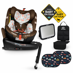 Cosatto All in All Ultra 360 Rotate i-Size - Foxford Hall - Free Car Seat accessory pack £49.96