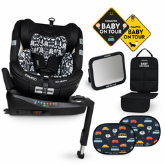 Cosatto All in All Ultra 360 Rotate i-Size Silhouette - Free Car Seat Accessory Pack Worth £49.96