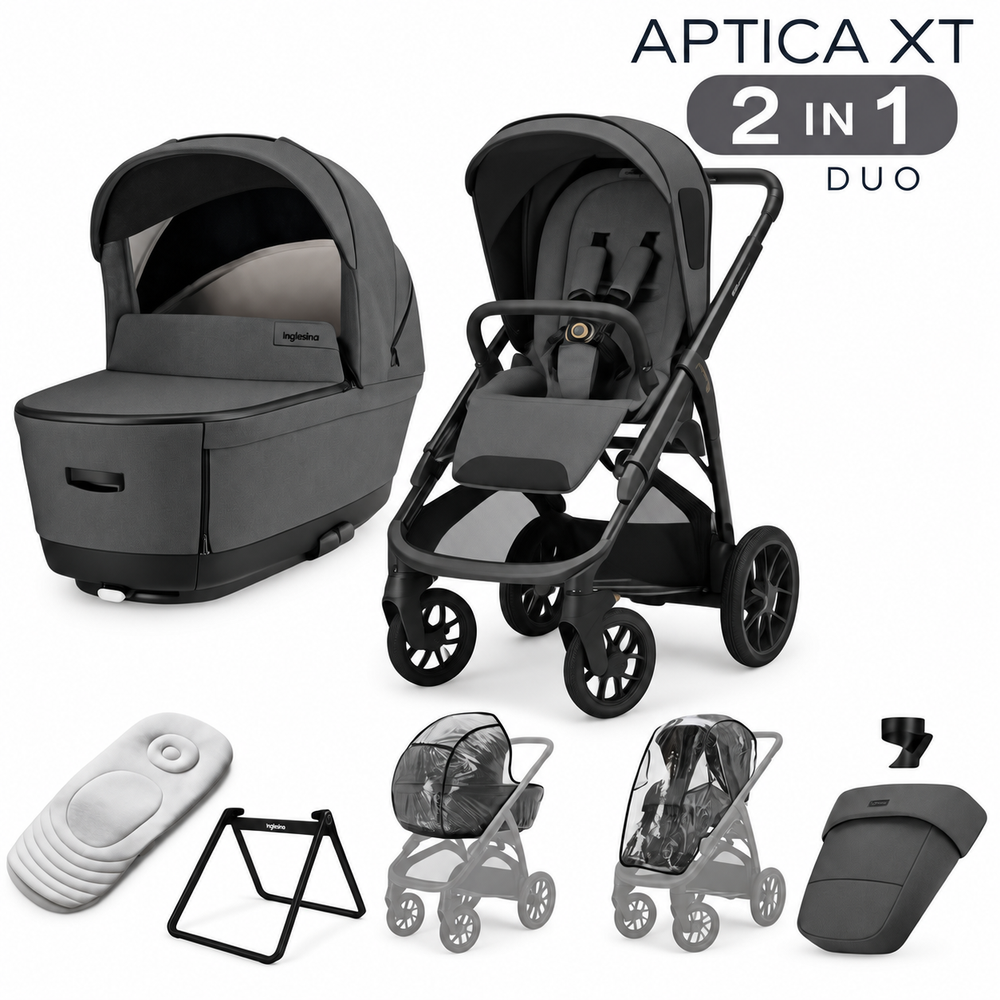 Inglesina Aptica XT 2 in 1 Travel System 2026 - Magnet Grey