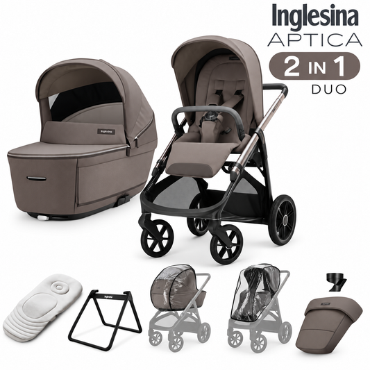Inglesina Aptica 2 in 1 Travel System 2026 - Essence Mokka
