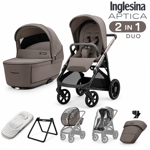 Inglesina Aptica 2 in 1 Travel System 2026 - Essence Mokka