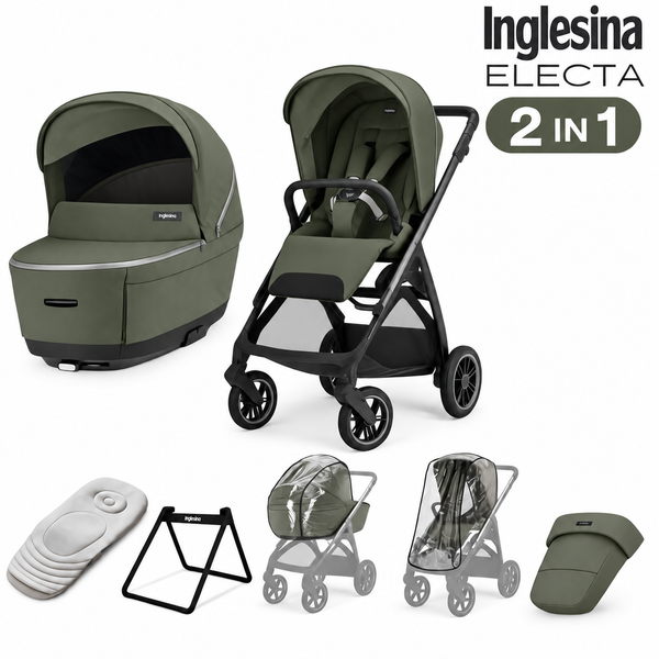 Inglesina Electa Loft Green 2 in 1 Travel System 2026
