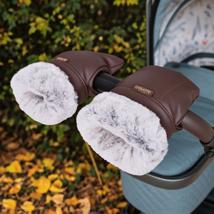 Cosatto Ultimate Heated Snuggle Mitts Brown