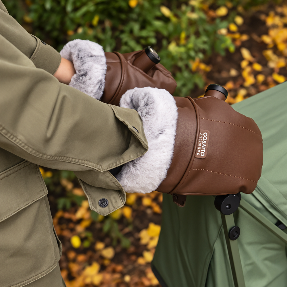 Cosatto Ultimate Heated Snuggle Mitts Tan
