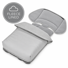 Bebecar Graphite Grey Fleece Footmuff