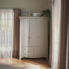 Cuddle Co Clara Triple Wardrobe - Cashmere