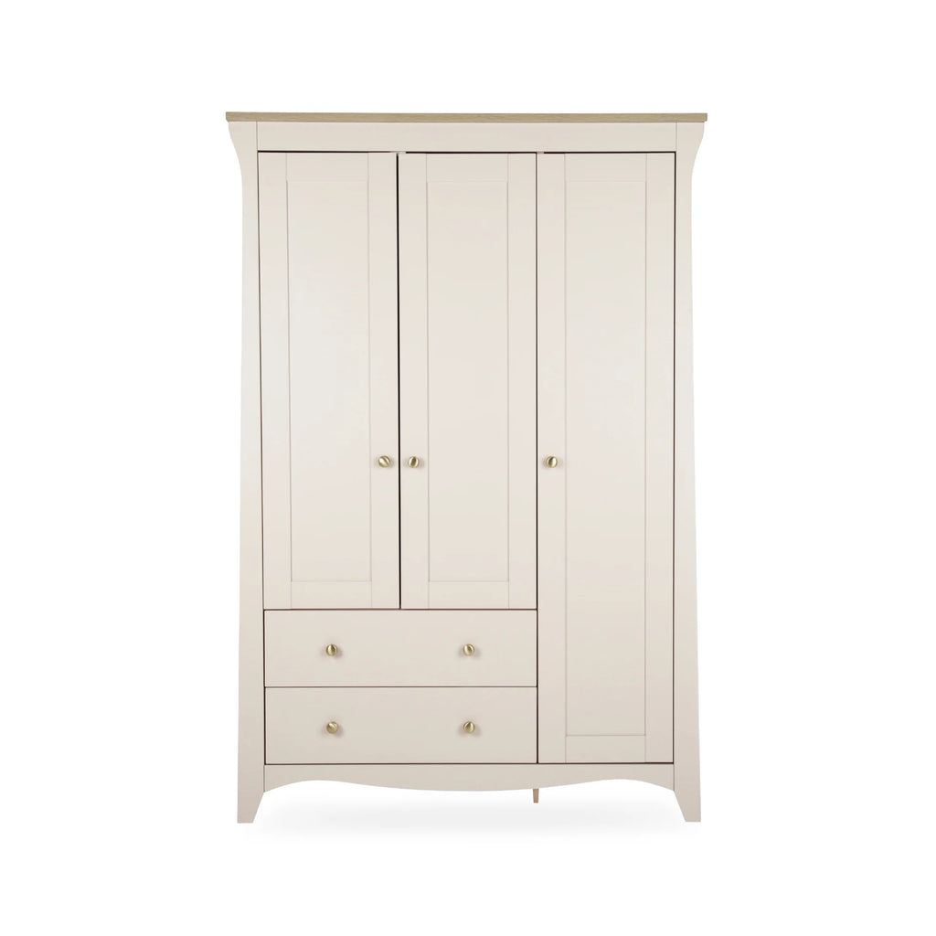 Cuddle Co Clara Triple Wardrobe - Cashmere