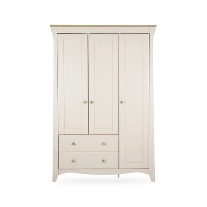 Cuddle Co Clara Triple Wardrobe - Cashmere