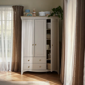 Cuddle Co Clara Triple Wardrobe - Cashmere