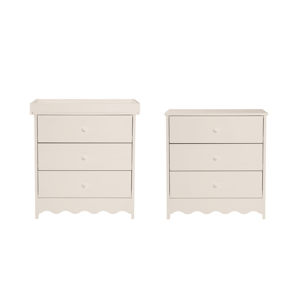 Bebe & Beyond Dancer 2 Piece Nursery Furniture Set - Cashmere