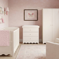 Bebe & Beyond Dancer 3 Piece Nursery Furniture Set - Cashmere
