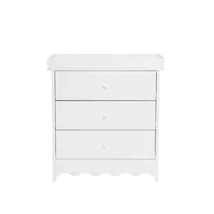 Bebe & Beyond Dancer 2 Piece Nursery Furniture Set - White