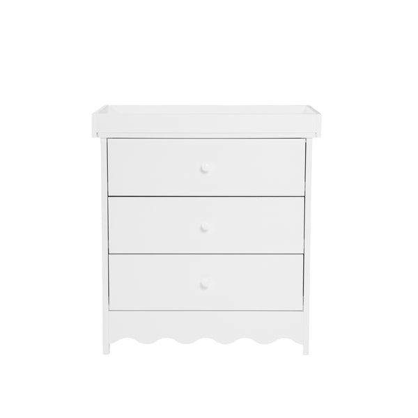 Bebe & Beyond Dancer 2 Piece Nursery Furniture Set - White