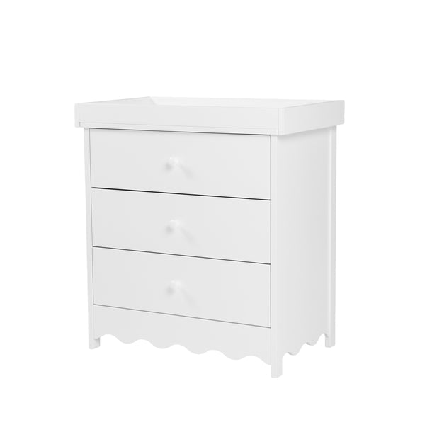 Bebe & Beyond Dancer 2 Piece Nursery Furniture Set - White