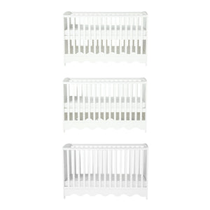 Bebe & Beyond Dancer Cot Bed - White