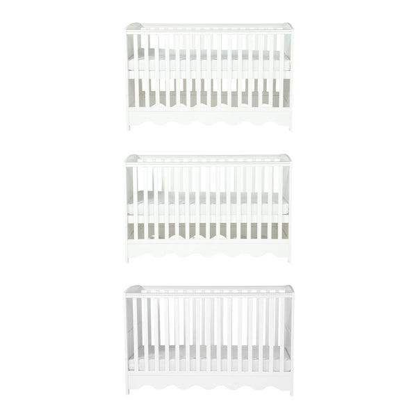 Bebe & Beyond Dancer Cot Bed - White