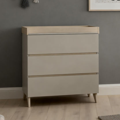 Babymore Dante 3 Piece Nursery Room Set – Cashmere