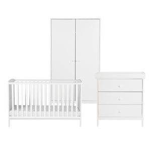 Bebe & Beyond Dreamer 3 Piece Room Set – White