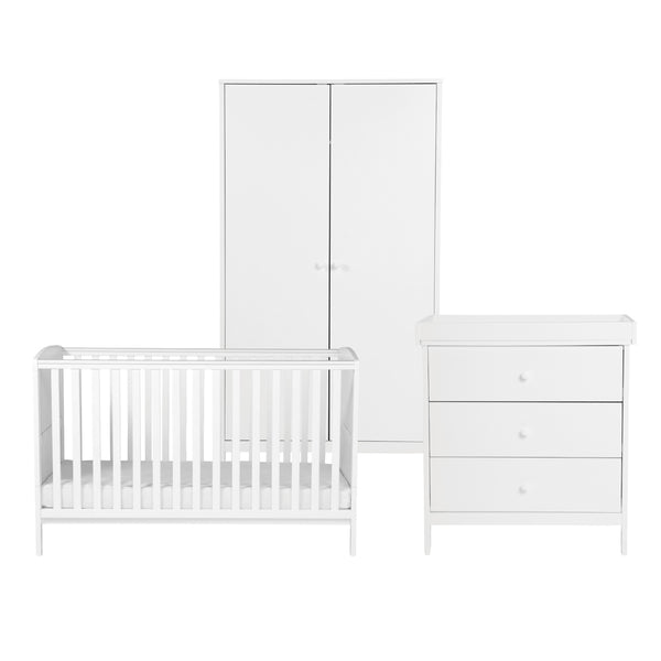 Bebe & Beyond Dreamer 3 Piece Room Set – White