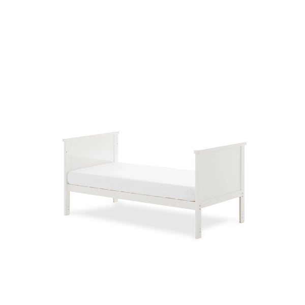 OBaby Evie Mini Cot Bed – White