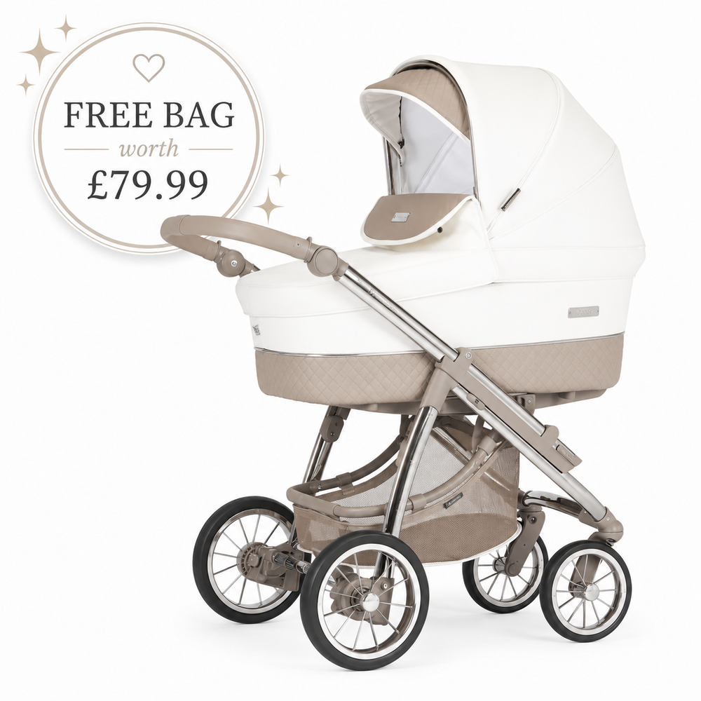 Bebecar Ip-Op Iced Mocha 2 in 1 Travel System - New 2026 Colour