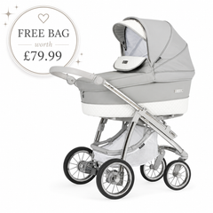 Bebecar Ip-Op Silver Grey 2 in 1 Travel System