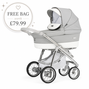 Bebecar Ip-Op Silver Grey 2 in 1 Travel System