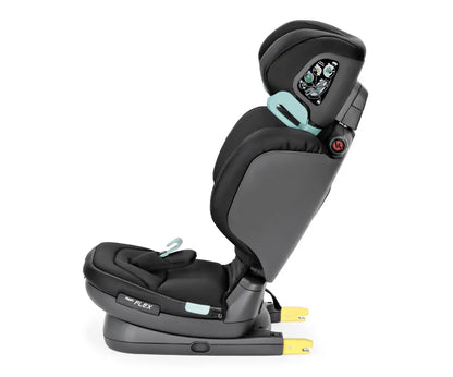 Peg Perego Viaggio Flex Car Seat Liquorice Black (100–150cm) i-Size Foldable ISOFIX Booster