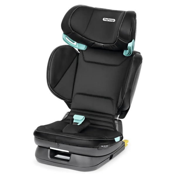 Peg Perego Viaggio Flex Car Seat Liquorice Black (100–150cm) i-Size Foldable ISOFIX Booster