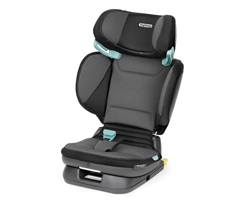 Peg Perego Viaggio Flex Car Seat Crystal Black (100–150cm) i-Size Foldable ISOFIX Booster
