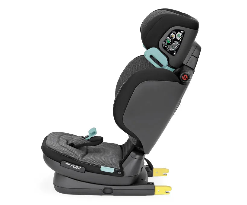 Peg Perego Viaggio Flex Car Seat Crystal Black (100–150cm) i-Size Foldable ISOFIX Booster