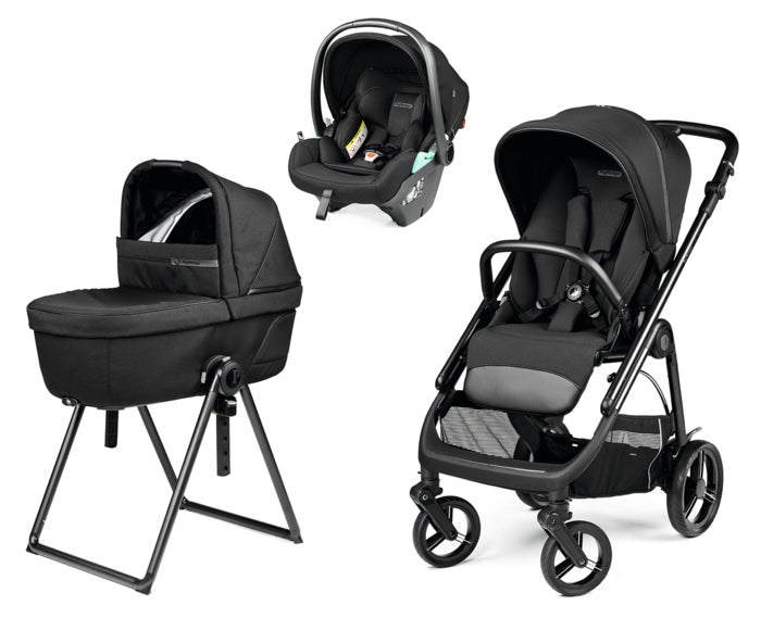 Peg Perego Veloce Lite Travel System i-Size 360 Bundle  - True Black