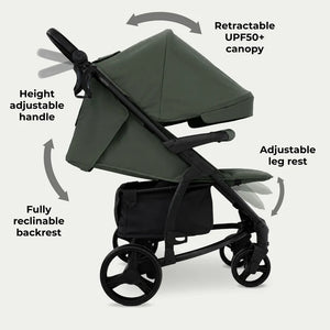My Babiie MB200i Travel System - Green