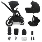 My Babiie MB450 ARC 3-in-1 Travel System with Car Seat – Onyx Black