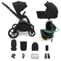 My Babiie MB450 ARC 3-in-1 Travel System + Spin ISOFIX Base – Onyx Black