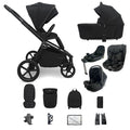 My Babiie MB450 ARC Spin & Slide All Stages Travel System – Onyx Black