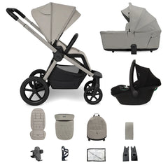 My Babiie MB450 ARC 3-in-1 Travel System with Car Seat – Champagne Taupe