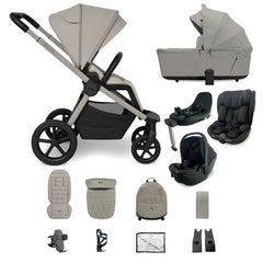 My Babiie MB450 ARC Spin & Slide All Stages Travel System – Champagne Taupe