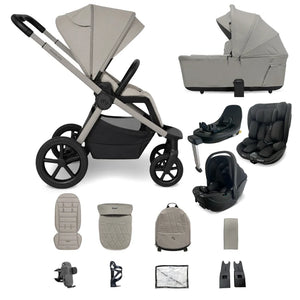My Babiie MB450 ARC Spin & Slide All Stages Travel System – Champagne Taupe