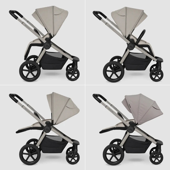 My Babiie MB450 ARC Spin & Slide All Stages Travel System – Champagne Taupe
