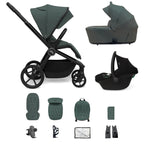 My Babiie MB450 ARC 3-in-1 Travel System with Car Seat – Himalayan Green