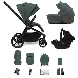My Babiie MB450 ARC 3-in-1 Travel System with Car Seat – Himalayan Green
