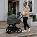 My Babiie MB450 ARC 3-in-1 Travel System + ISOFIX Base –Himalayan Green