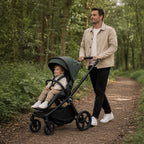 My Babiie MB450 ARC 3-in-1 Travel System + ISOFIX Base –Himalayan Green