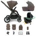 My Babiie MB450 ARC 3-in-1 Travel System + Spin ISOFIX Base – Mocha Atelier