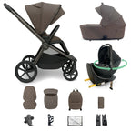 My Babiie MB450 ARC 3-in-1 Travel System + Spin ISOFIX Base – Mocha Atelier