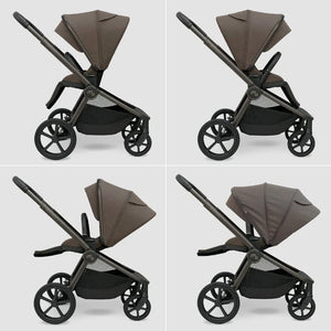 My Babiie MB450 ARC 2-in-1 Pushchair with Folding Carrycot – Mocha Atelier