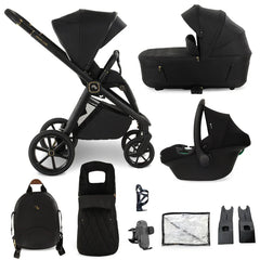 My Babiie MB450 Luxe 3-in-1 Travel System – Black